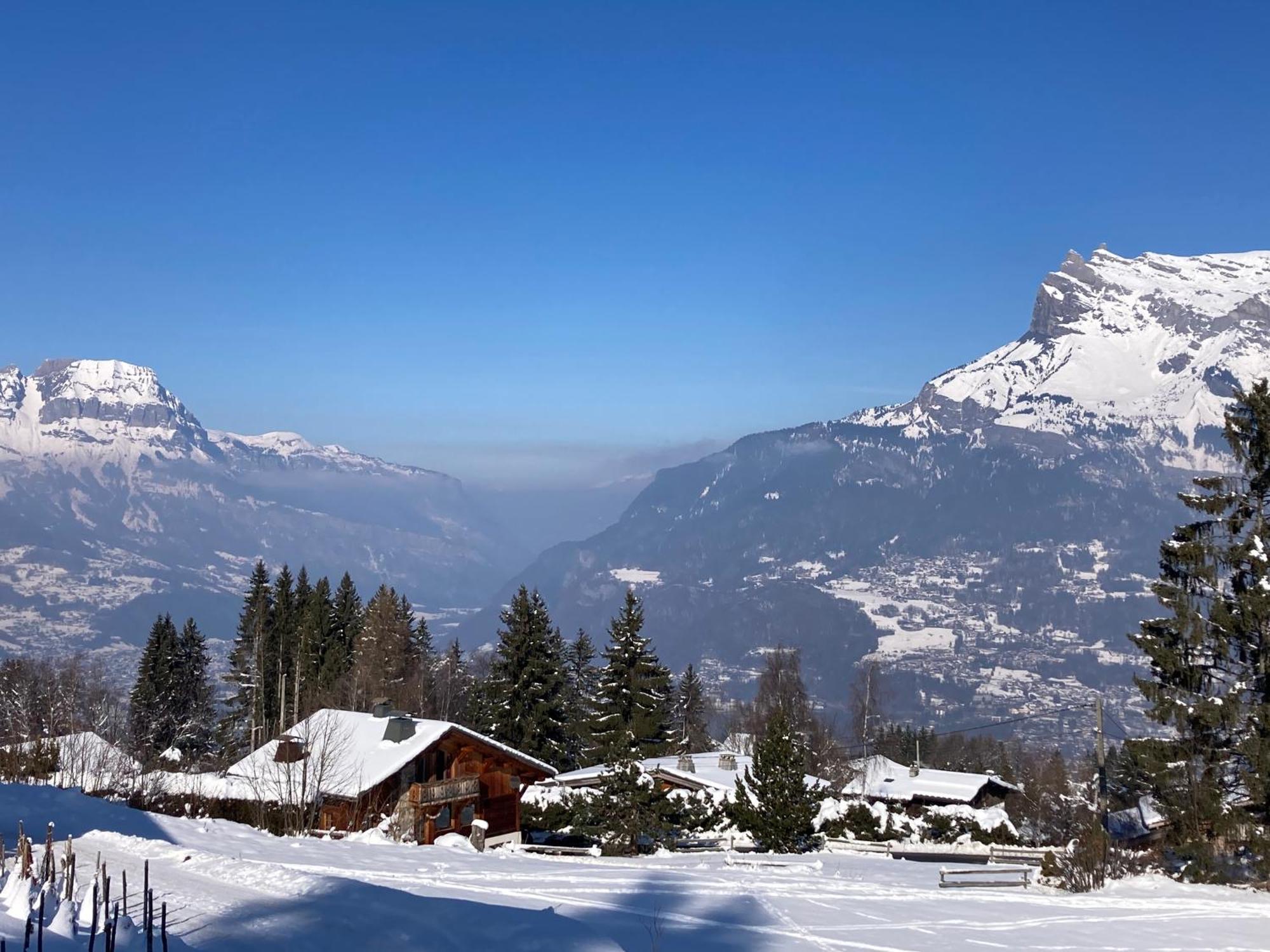 Marie Mont Blanc Vue Mont Blanc Apartment Saint-Gervais-les-Bains Bagian luar foto