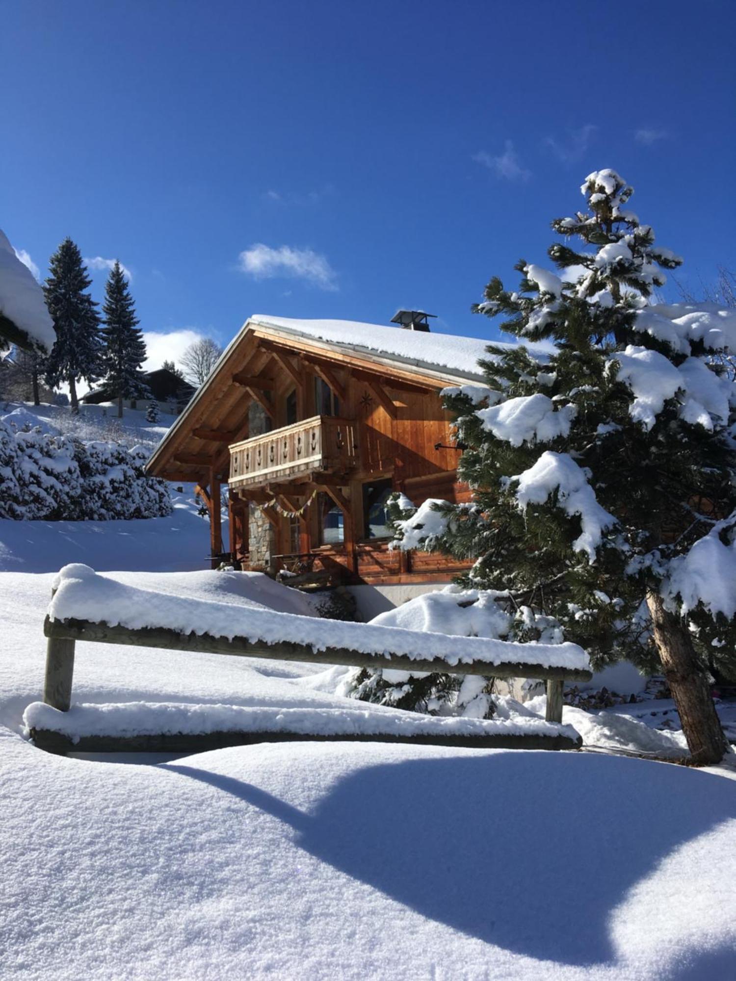 Marie Mont Blanc Vue Mont Blanc Apartment Saint-Gervais-les-Bains Bagian luar foto