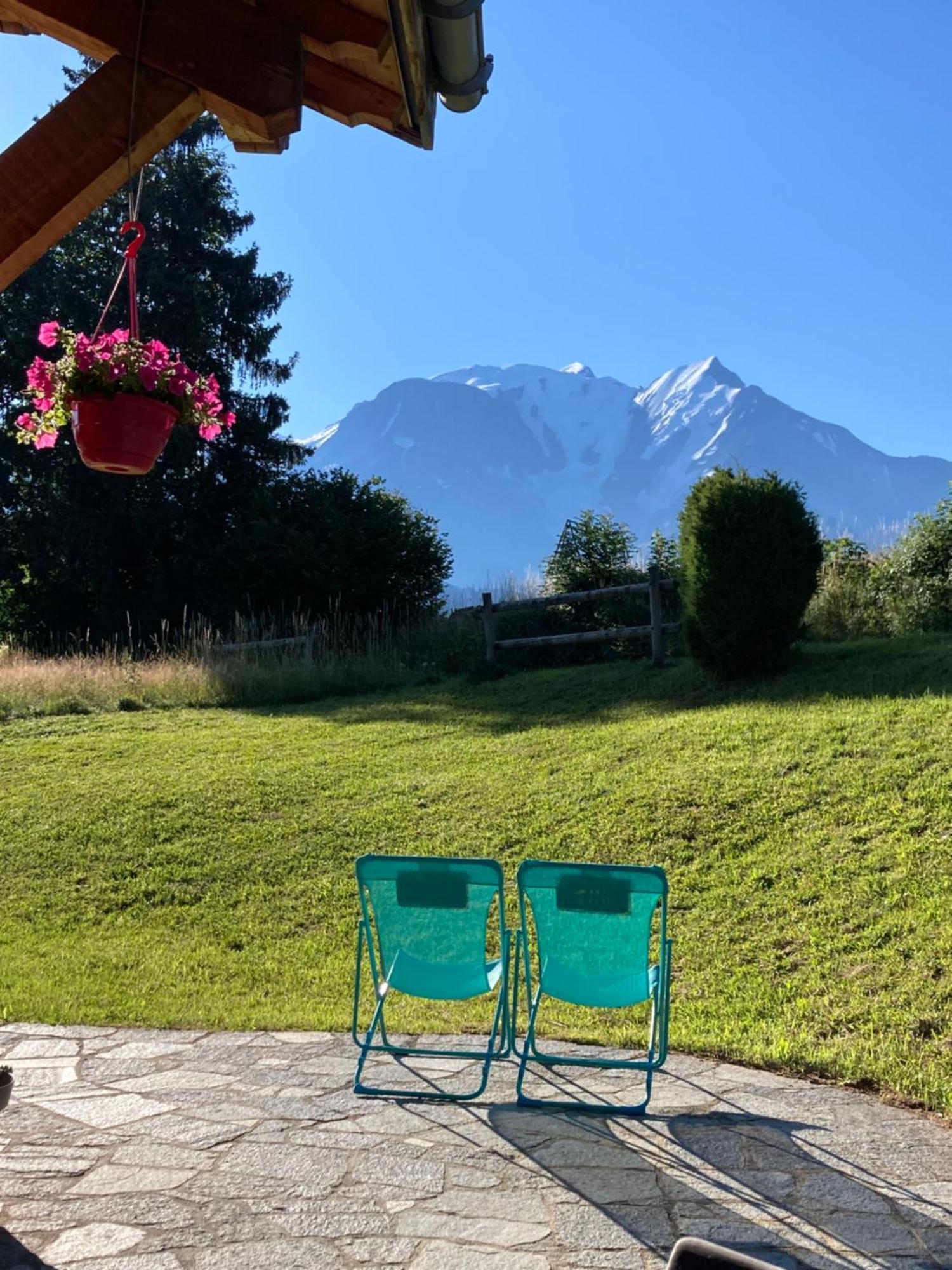 Marie Mont Blanc Vue Mont Blanc Apartment Saint-Gervais-les-Bains Bagian luar foto
