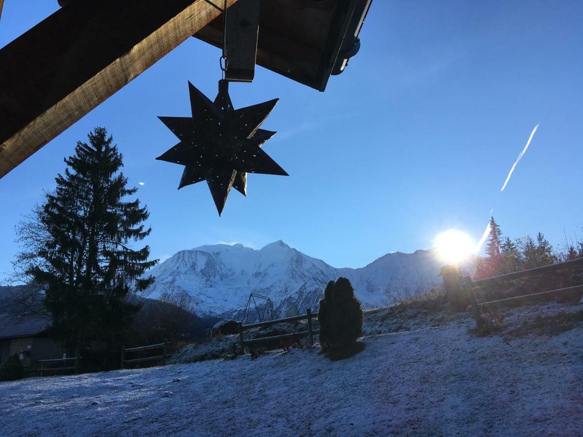 Marie Mont Blanc Vue Mont Blanc Apartment Saint-Gervais-les-Bains Bagian luar foto