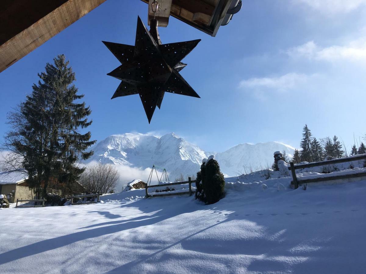 Marie Mont Blanc Vue Mont Blanc Apartment Saint-Gervais-les-Bains Bagian luar foto